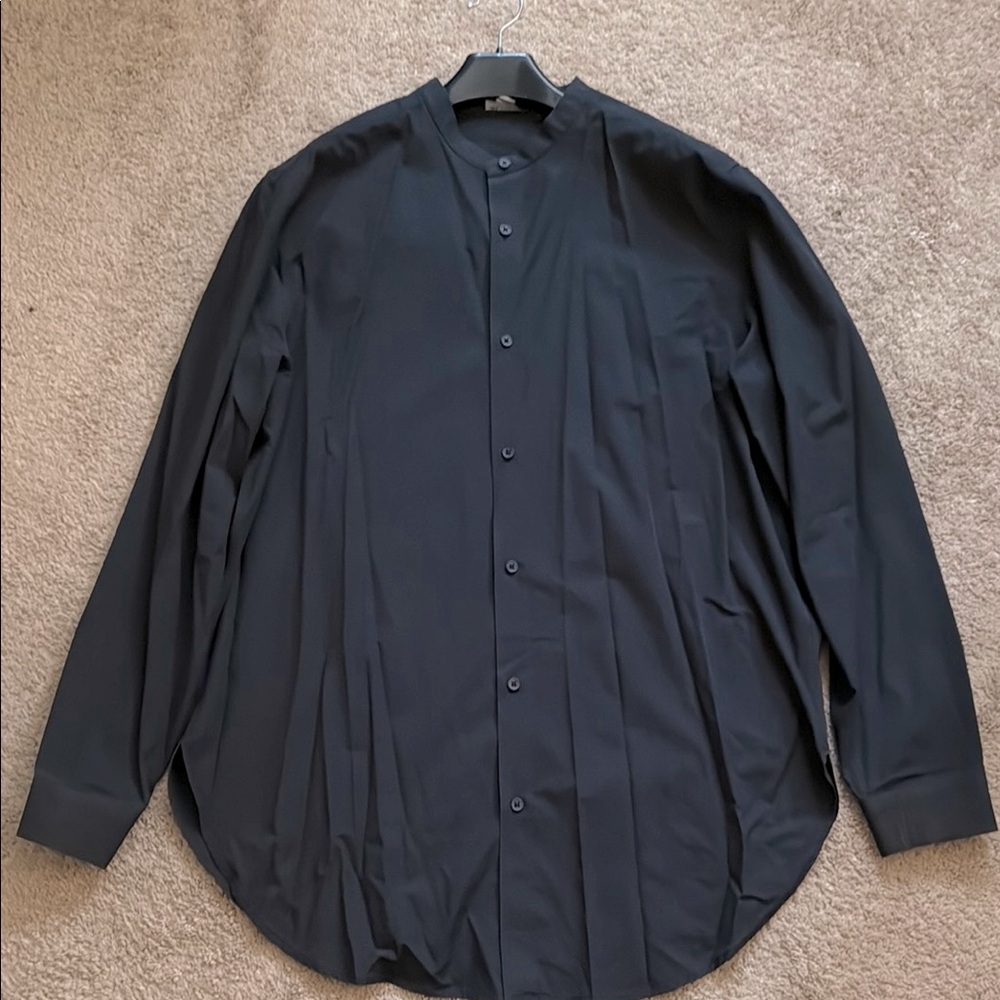 ASOS Men's Black Button-Up Shirt